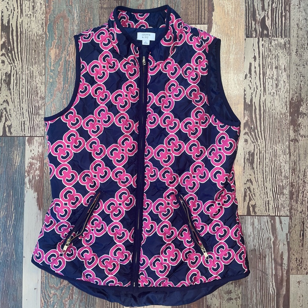 Crown and Ivy vest